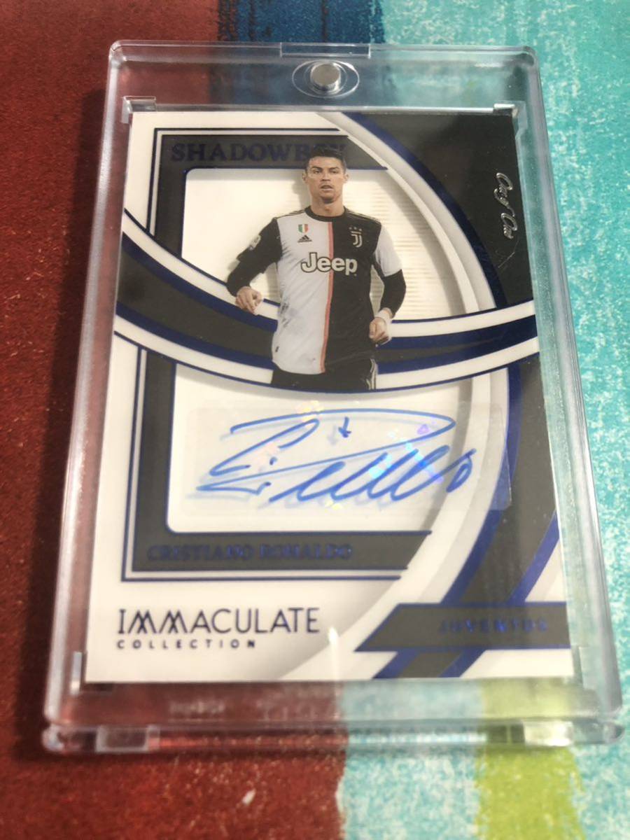 One of One 1/1 クリスティアーノロナウド PANINI IMMACULATE COLLECTION SOCCER SHADOWBOX JUVENTUS CRISTIANO RONALDO ユヴェントス_画像1