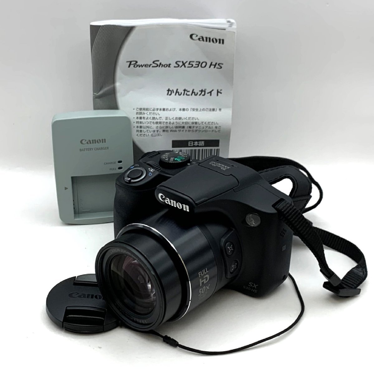 WEB限定カラー 1円～/良品/Canon/キャノン/PowerShot/SX530/HS/付属品