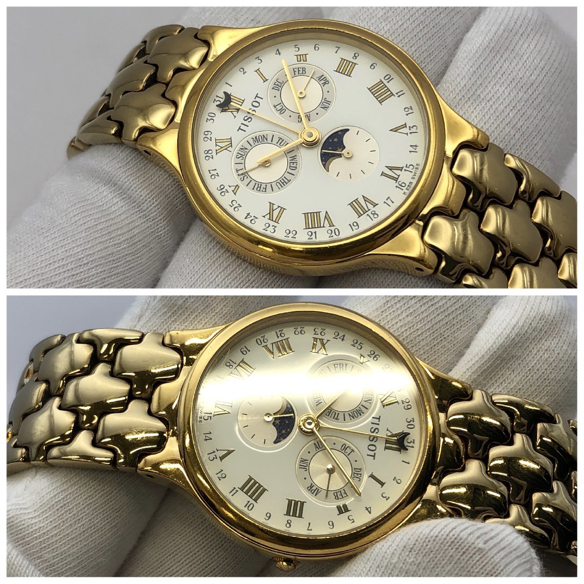 1円~/TISSOT/ティソ/K255/トリプルカレンダー/ムーンフェイズ 1円~/TISSOT/ティソ/K255/トリプルカレンダー/ムーンフェイズ