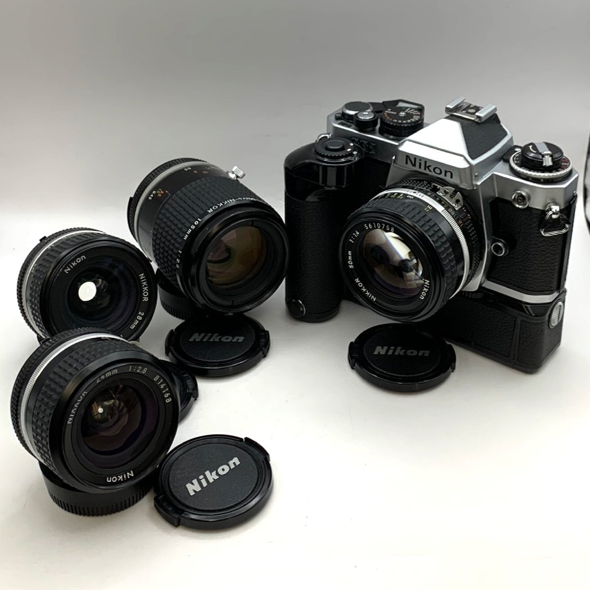 １円～/Nikon/ニコン/FE/2/レンズ・付属品付/フィルムカメラ/一眼レフ