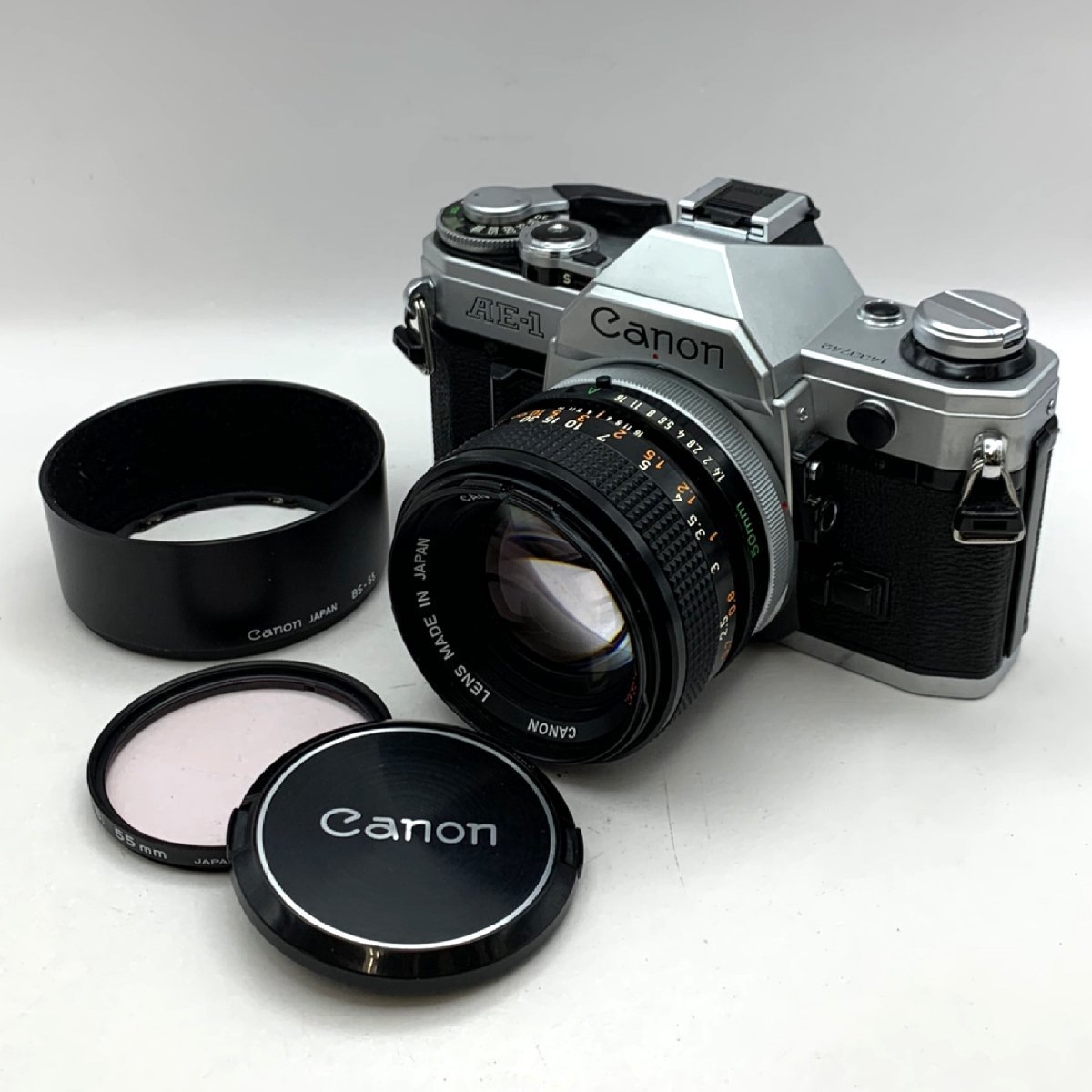 1円～/Canon/キャノン/AE/レンズ付/LENS/FDmm/F1.4/S.S.C./一眼