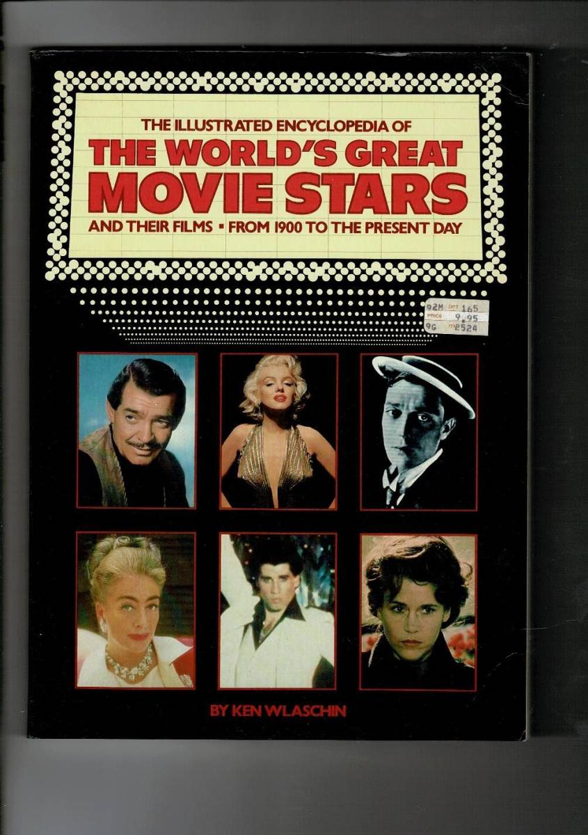 RD623KA「The Illustrated Encyclopedia of the World's Great Movie Stars and Their Films: From 1900 to the Present Day」Paperback _画像1