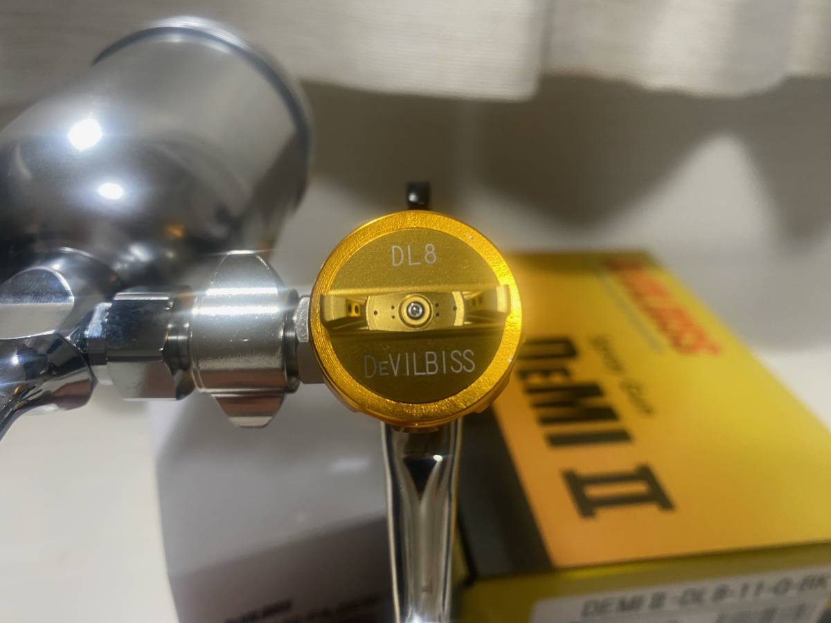 デビルビス スプレーガン DEMIⅡ デミ2 限定ブラックモデル デビルビス スプレーガン DEMIⅡ デミ2 限定ブラックモデル