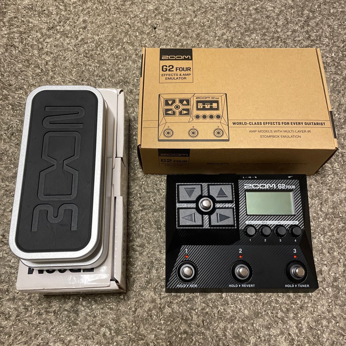 人気特価をすべて G2FOUR ZOOM マルチエフェクター エクスプレッション FP02M ギター