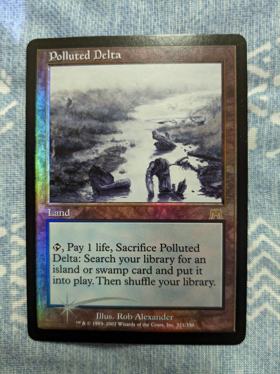 最愛 MTG【Foil/英】汚染された三角州/Polluted Delta [ONS] №01 土地