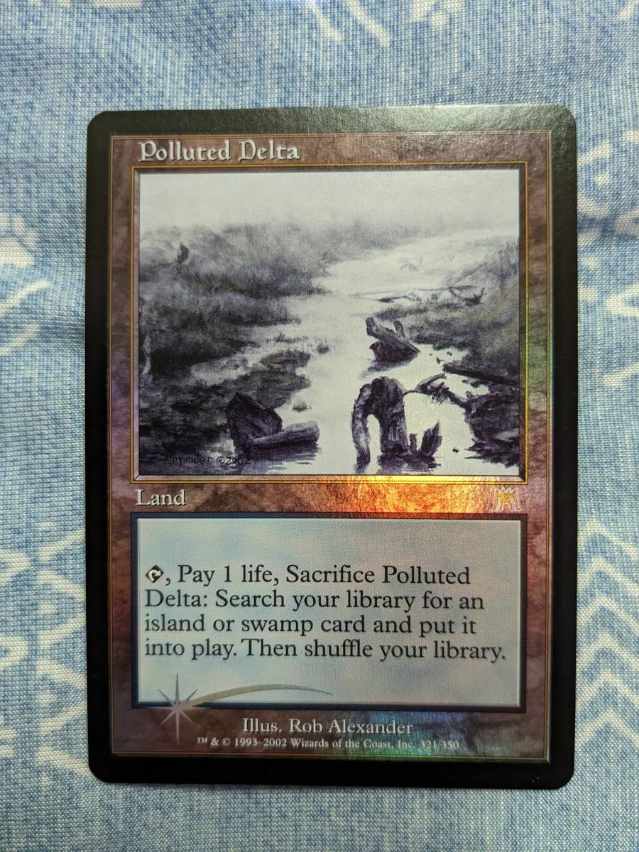 MTG【Foil/英】汚染された三角州/Polluted Delta №02+solo-truck.eu