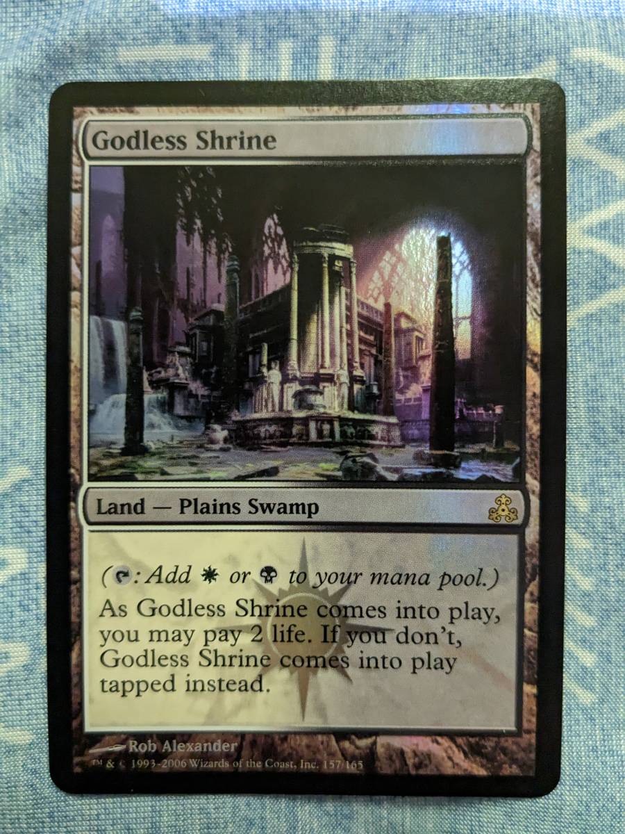 MTG【Foil/英】神無き祭殿/Godless Shrine　[GPT]