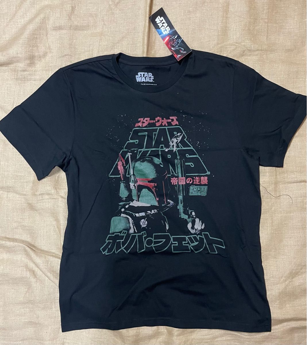 【輸入品 新品 未使用】スターウォーズ ボバフェットTシャツ　サイズM