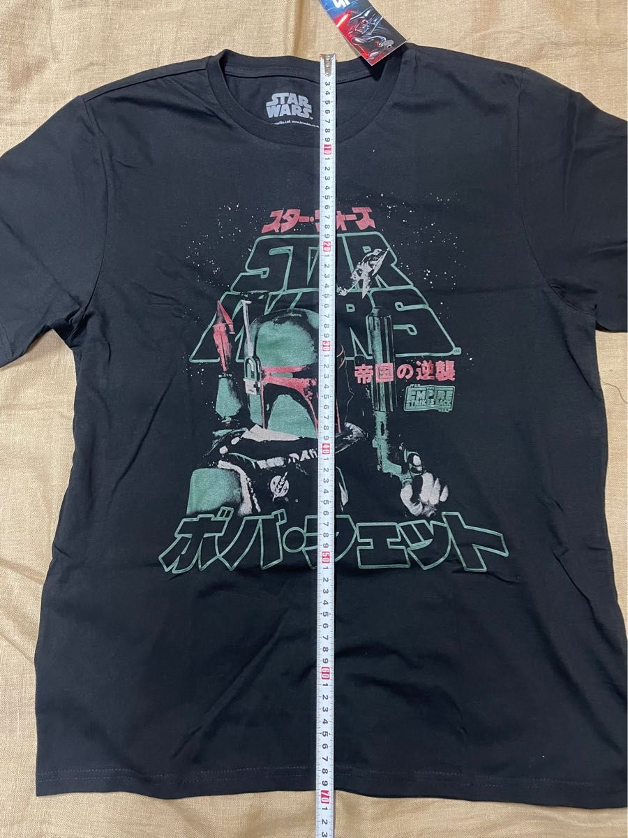 【輸入品 新品 未使用】スターウォーズ ボバフェットTシャツ　サイズM