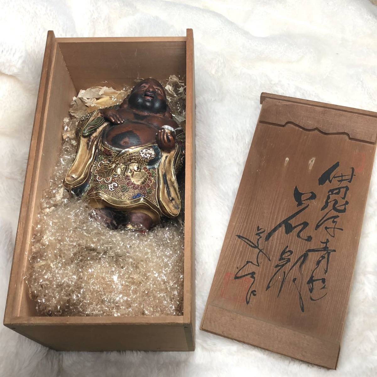 古美術　旧家蔵出　日本陶器　手作り人形　極美品　アンティーク　骨董品　本物保証