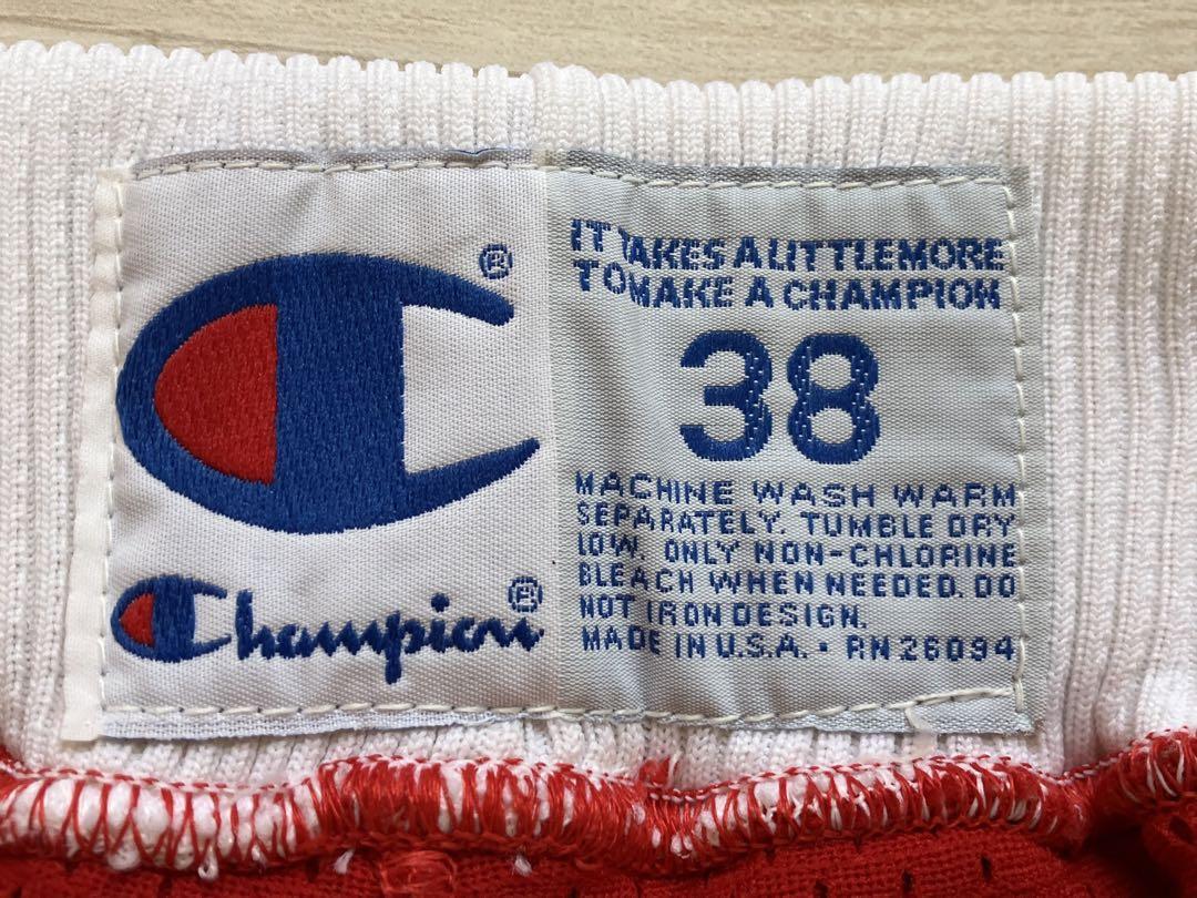 希少品 90s NBA BULLS シカゴ・ブルズ Champion チャンピオン オーセンティック バスパン ショーツ ユニフォーム 当時物 刺繍 ジョーダン