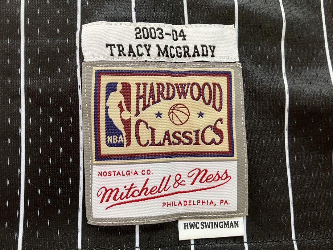 激レア！ NBA MAGIC McGRADY #1 T-MAC トレイシー・マグレディ Mitchell&Ness ミッチェルアンドネス スウィングマン ユニフォーム 刺繍_画像8