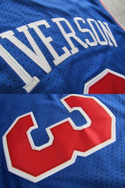 美品 NBA 76ers IVERSON #3 アレン・アイバーソン セブンティ 美品 NBA 76ers IVERSON #3 アレン・アイバーソン セブンティ