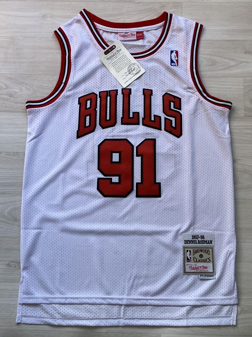 美品 NBA RODMAN #91 デニス・ロッドマン BULLS シカゴ・ブルズ