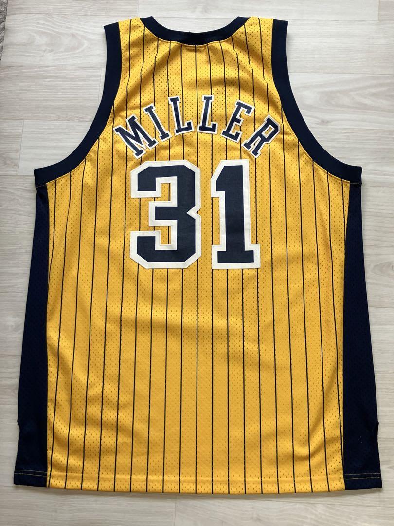 希少！ 90s NBA レジー・ミラー PACERS インディアナ・ペイサーズ MILLER ナイキ NIKE製 ユニフォーム　オーセンティック　ジャージ　美品_画像3