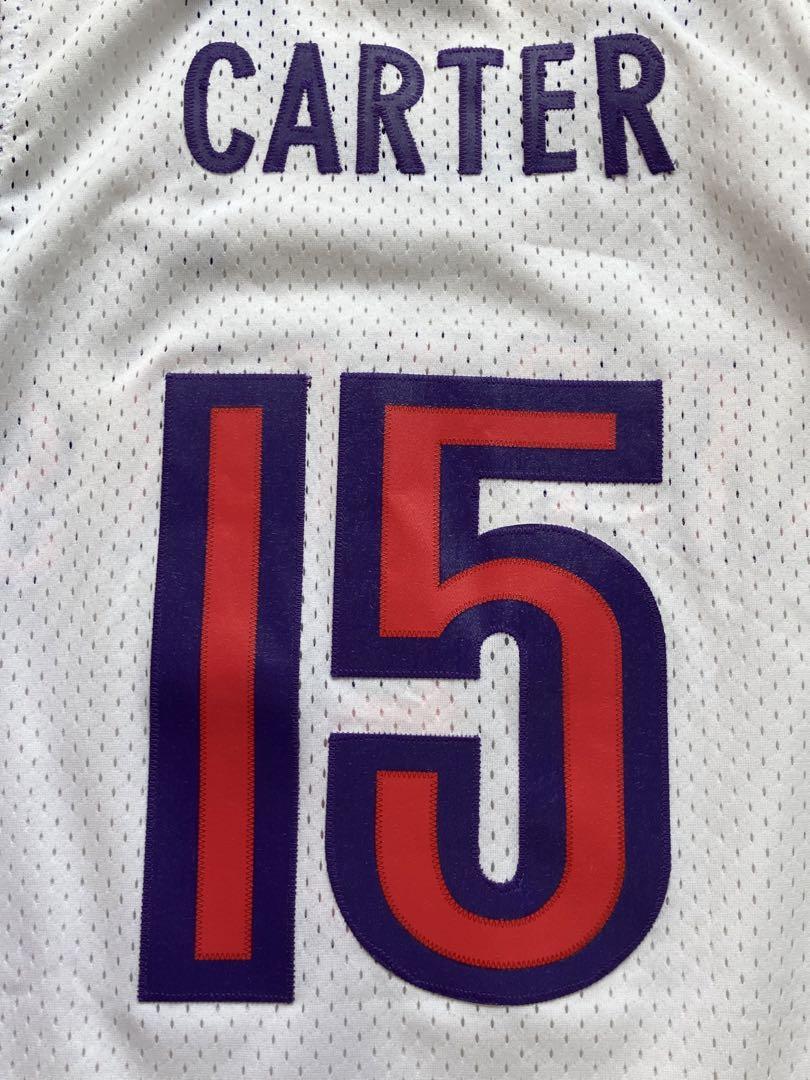 【希少】 NBA RAPTORS ビンス・カーター CARTER #15 トロント・ラプターズ NIKE　ナイキ製　ユニフォーム　ジャージ　刺繍_画像6