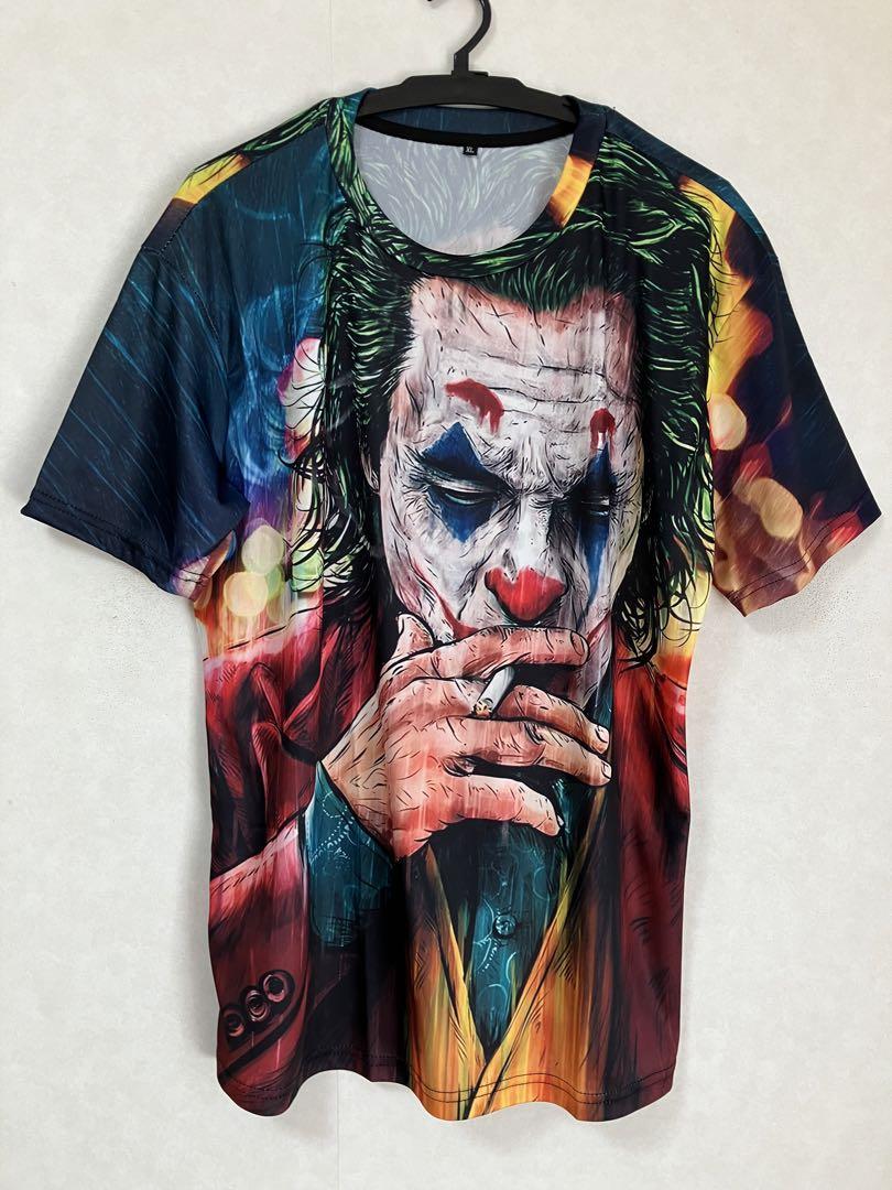 【未使用品】 ジョーカー　JOKER　Ｔシャツ　美品　映画　XL　ムービー　カラフル