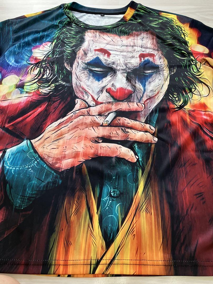 【未使用品】 ジョーカー　JOKER　Ｔシャツ　美品　映画　XL　ムービー　カラフル