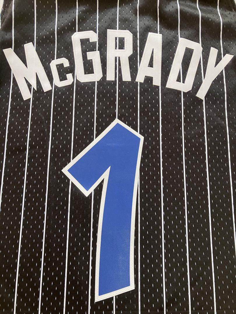 激レア！ NBA MAGIC McGRADY #1 T-MAC トレイシー・マグレディ Mitchell&Ness ミッチェルアンドネス スウィングマン ユニフォーム 刺繍_画像5