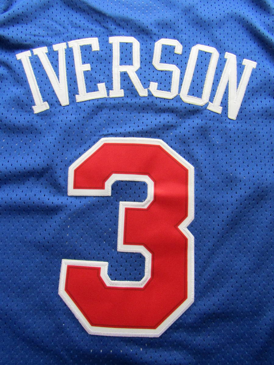 美品 NBA 76ers IVERSON #3 アレン・アイバーソン セブンティ 美品 NBA 76ers IVERSON #3 アレン・アイバーソン セブンティ