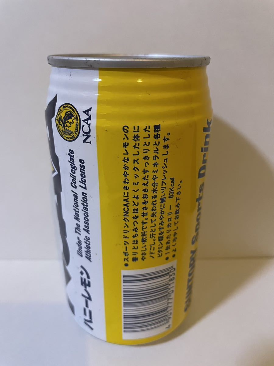 空缶 昭和レトロ NCAA ハニーレモン 製造年不明 レトロ缶 当時物 空缶_画像2