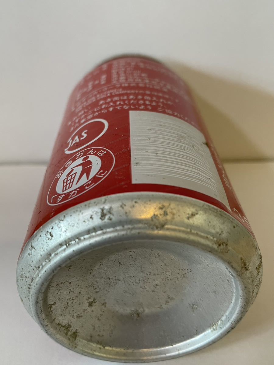 空缶 昭和レトロ コカコーラ 1989年製造 レトロ缶 当時物 空き缶 _画像3