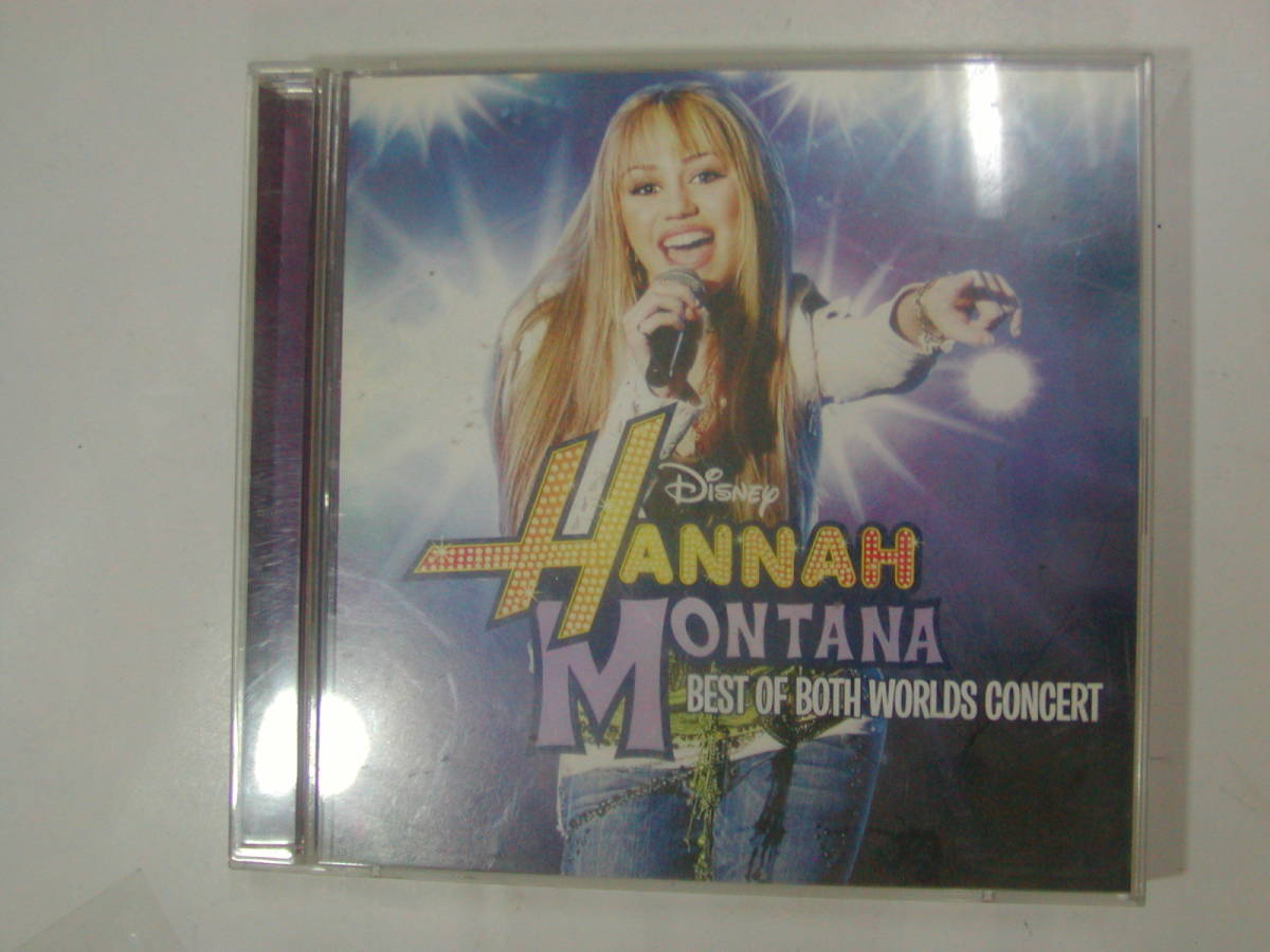 CD+DVD２枚組[ HANNAH MONTANA and Miley Cyrus /ディズニー]ハンナ・モンタナ＆マイリー・サイラスBEST OF BOTH WORLDS CONCERT送料無料_画像1