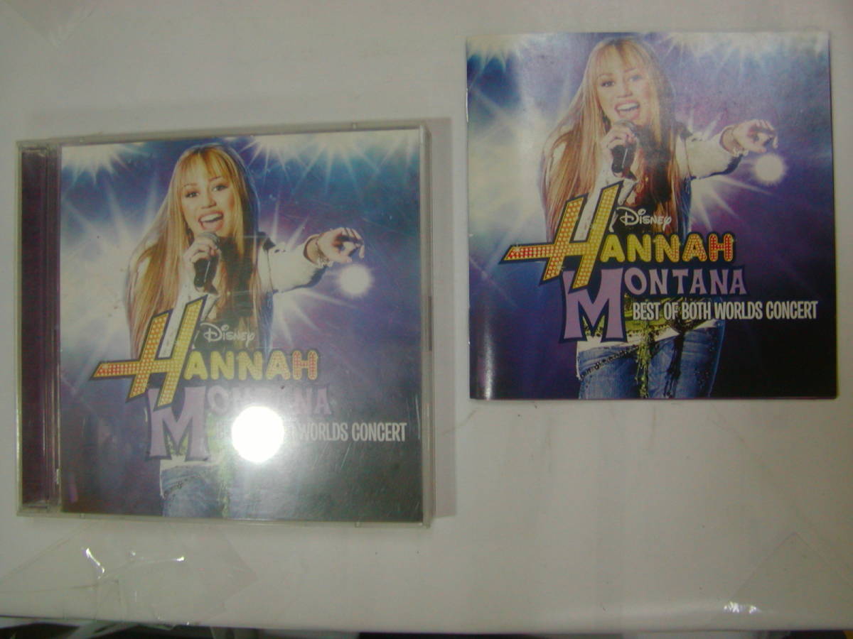 CD+DVD２枚組[ HANNAH MONTANA and Miley Cyrus /ディズニー]ハンナ・モンタナ＆マイリー・サイラスBEST OF BOTH WORLDS CONCERT送料無料_画像4