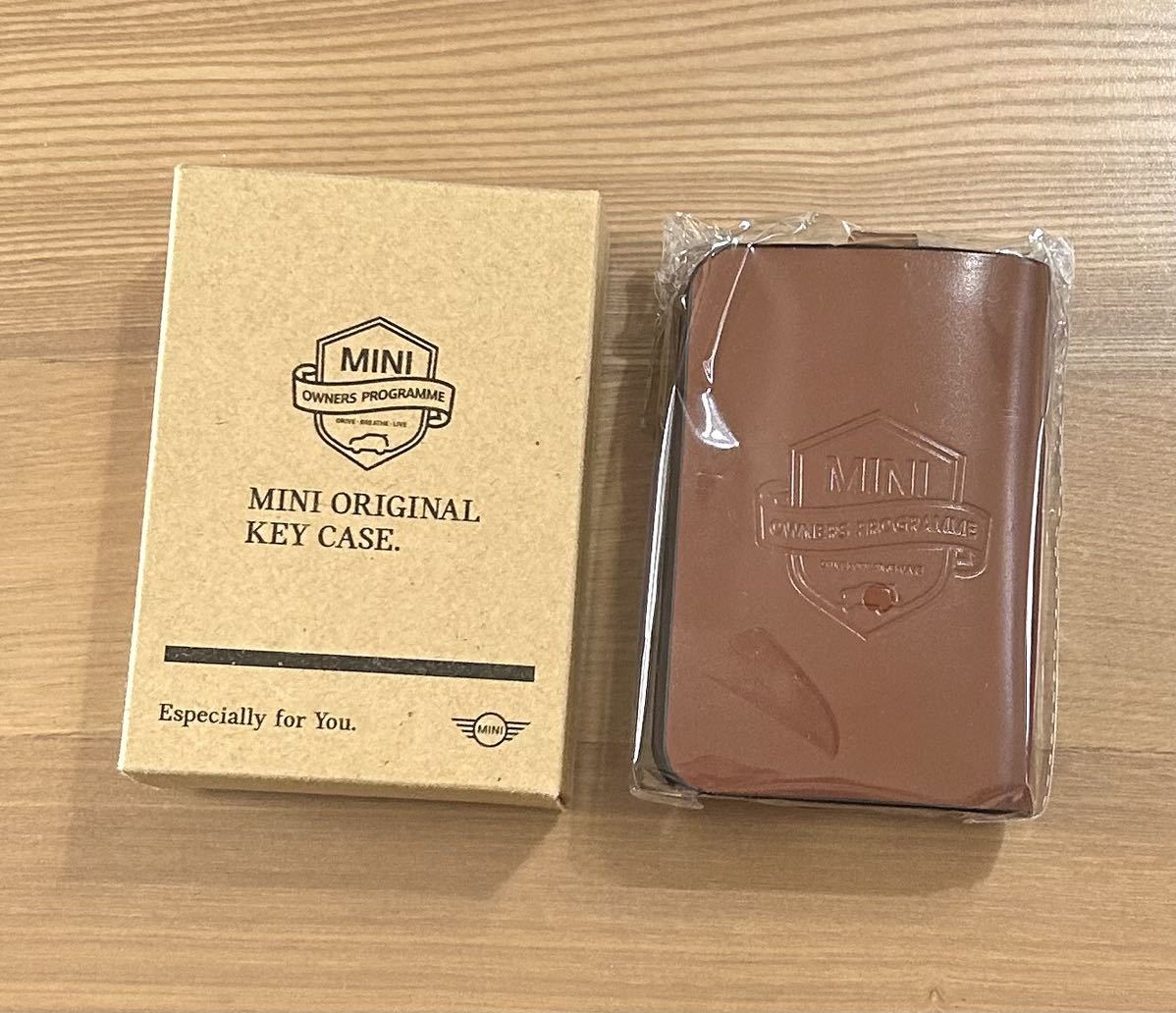 ★ BMW MINI ORIGINAL KEY CASE.★ MINI 純正 牛革 キーケース 未使用 非売品_画像8