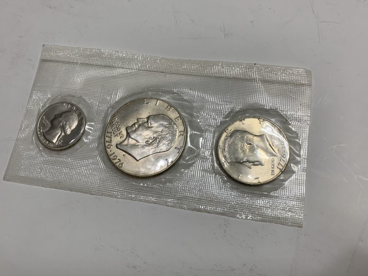 LIBERTY コイン 3枚セット 未開封 長期保管品 記念硬貨 リバティコイン アメリカ 建国記念_画像1
