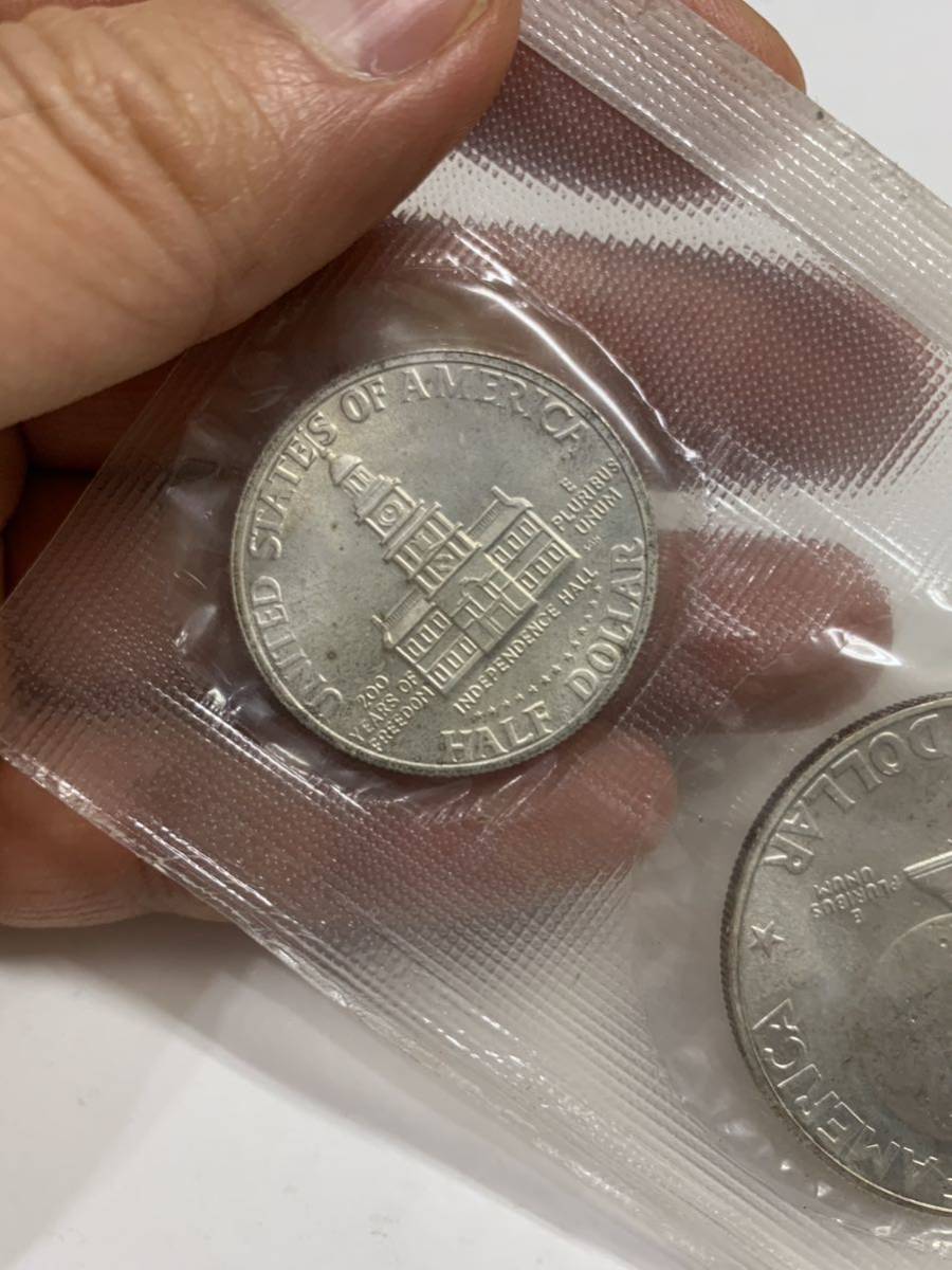 LIBERTY コイン 3枚セット 未開封 長期保管品 記念硬貨 リバティコイン アメリカ 建国記念_画像3