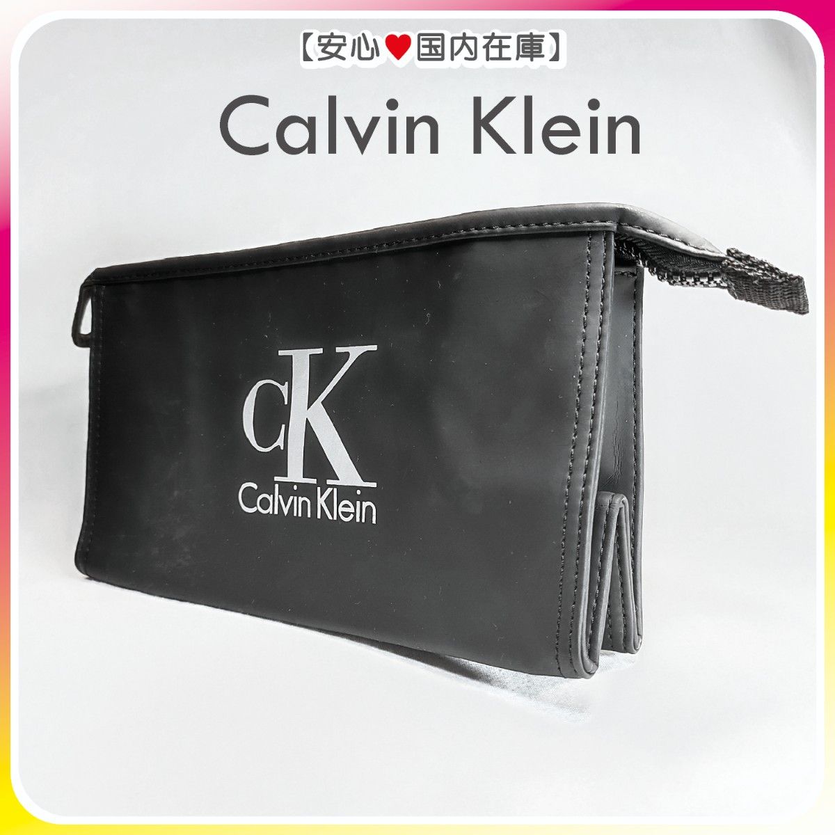 希少品】Calvin Klein カルバンクライン クラッチバッグ｜Yahoo!フリマ