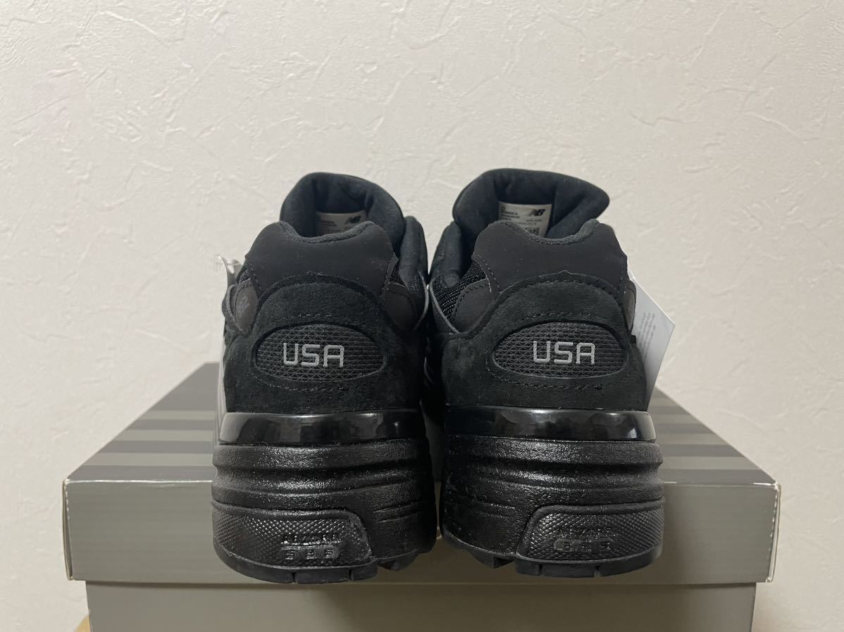 NEW BALANCE 2021年製 M992EA Triple Black トリプルブラック NEW BALANCE 2021年製 M992EA Triple Black トリプルブラック