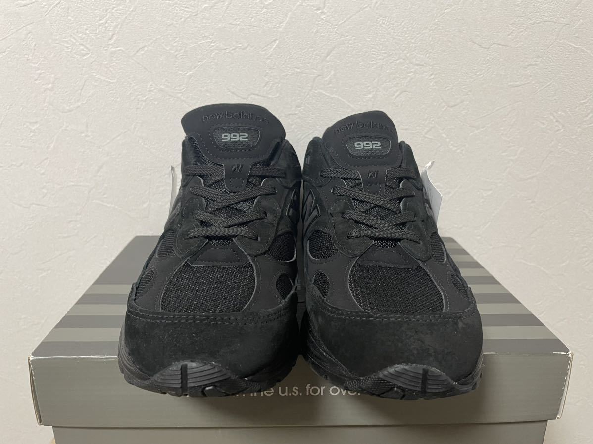 NEW BALANCE 2021年製 M992EA Triple Black トリプルブラック NEW BALANCE 2021年製 M992EA Triple Black トリプルブラック