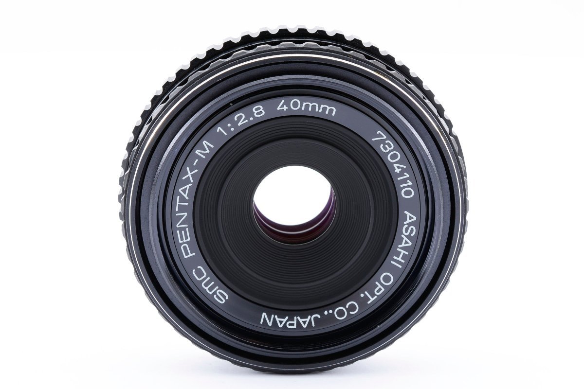 PENTAX M SMC 40mm f/2.8 Kマウント MFレンズ パンケーキレンズ [美品]_画像2