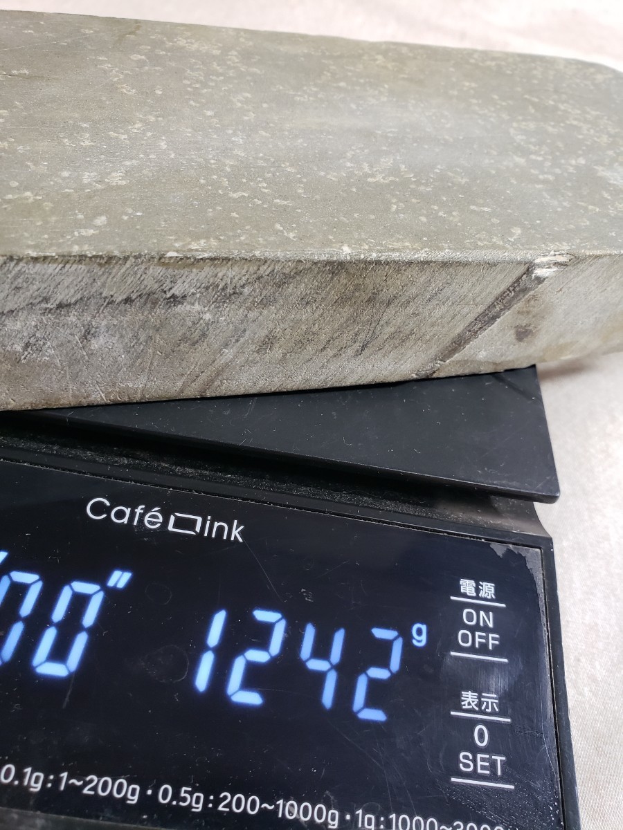 天然砥石 正本山 超仕上げ用 1242g . 砥石 天然砥石 正本山 超仕上げ用 1242g . 砥石