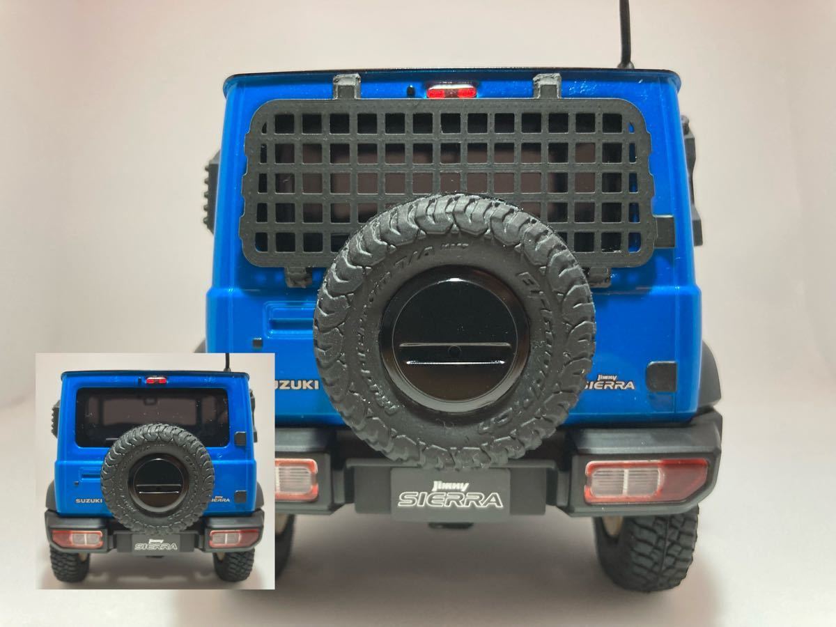 #3京商 ミニッツ 4×4 ジムニーシエラ用 リアウィンドガード 3DプリンタPLA ミニッツ　Kyosho Mini Z 4x4_画像1