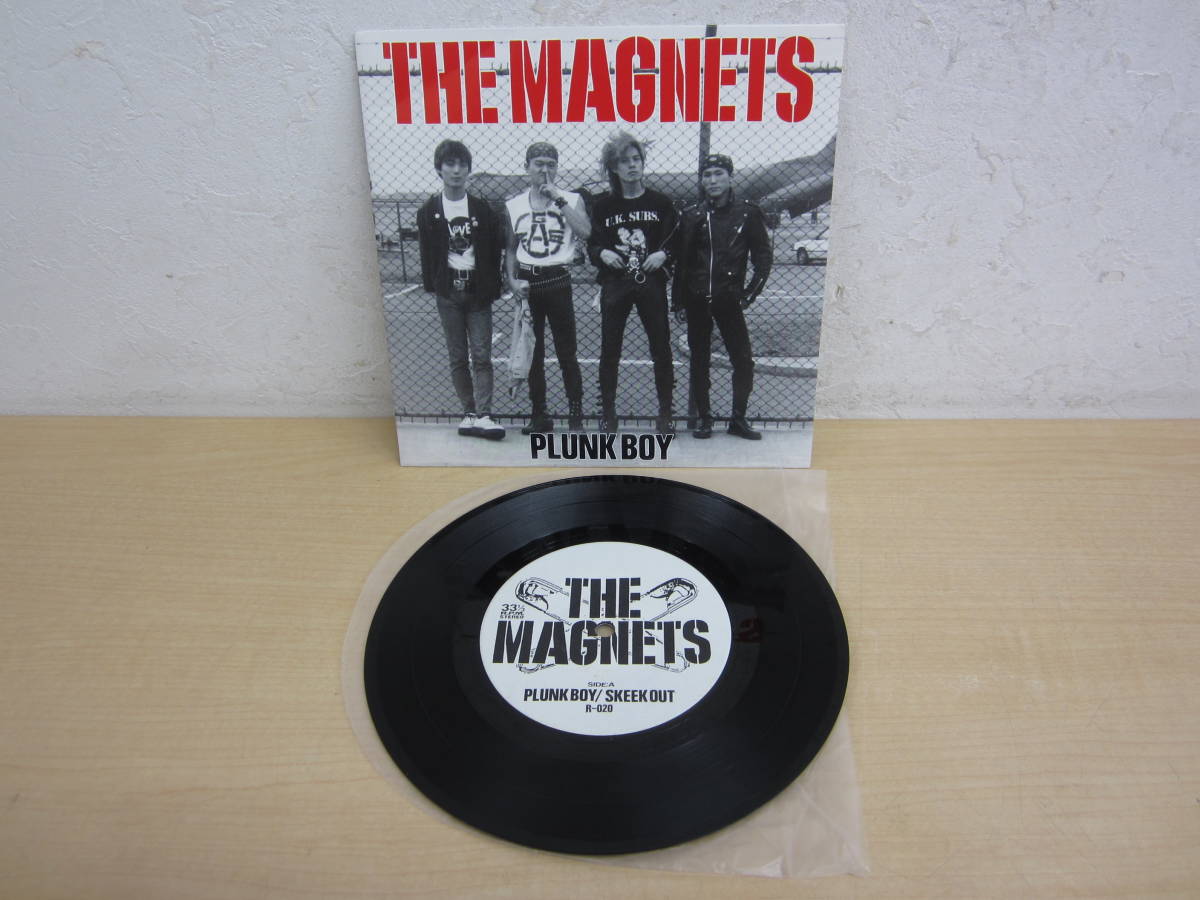 48802◆EP 7インチ レコード The Magnets Plunk Boy オリジナル R-020_画像3