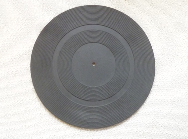 No.257 * platter mat * record player *DENON made used 