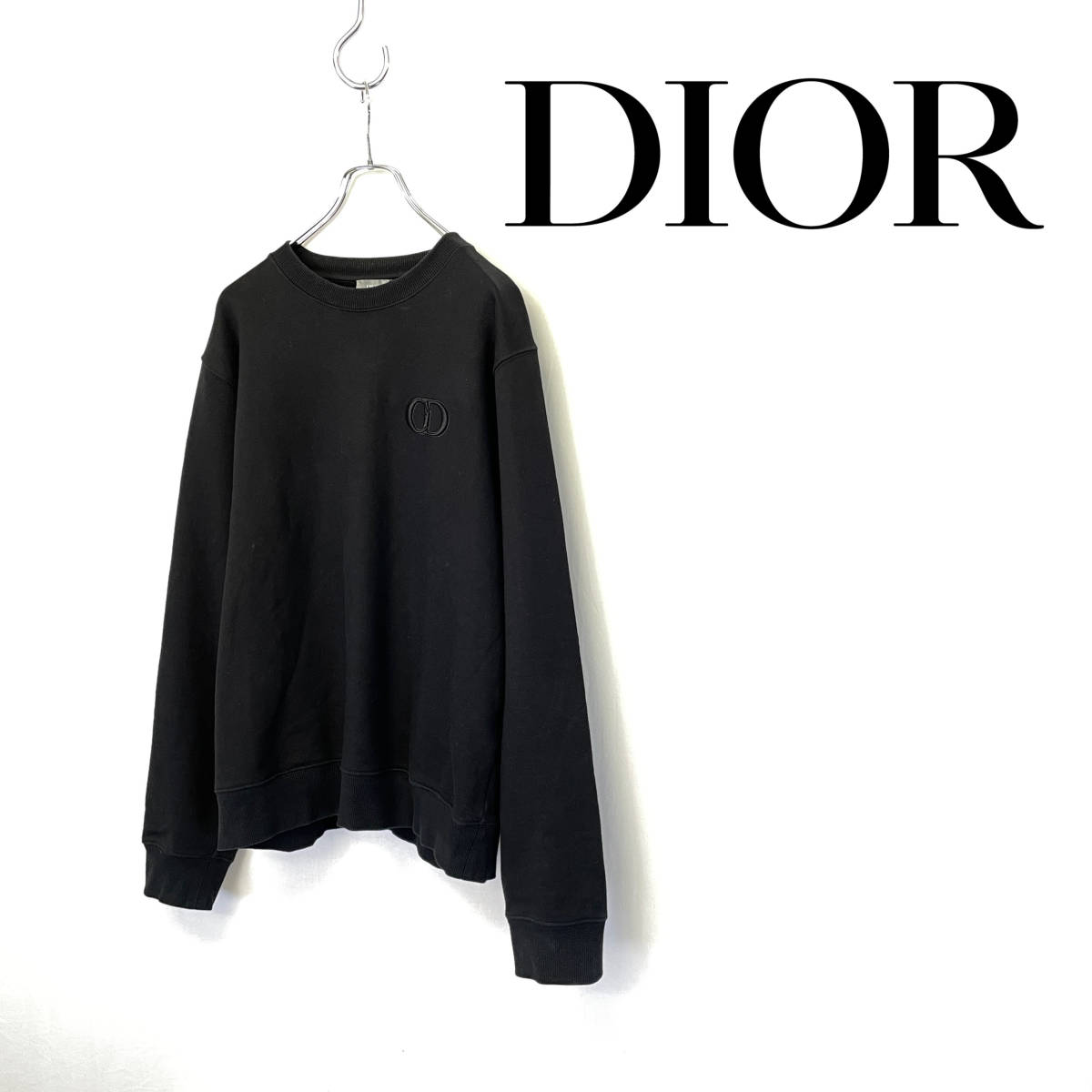 19AW DIOR ディオール CDアイコン コットン レーヨン スウェット-