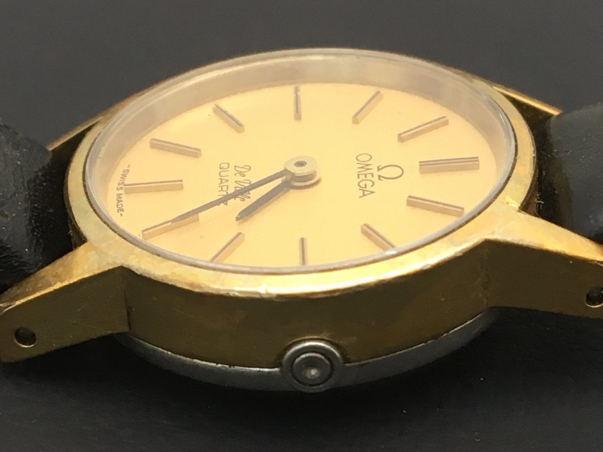 正常稼動モデル】OMEGA オメガデビル レディースクォーツ 1350-