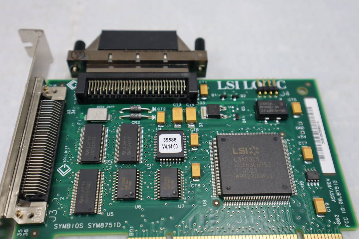 CB6711 n L LSI Logic Ultra Wide SCSI HBA PCIバス対応 Symbios SYM8751D_画像4