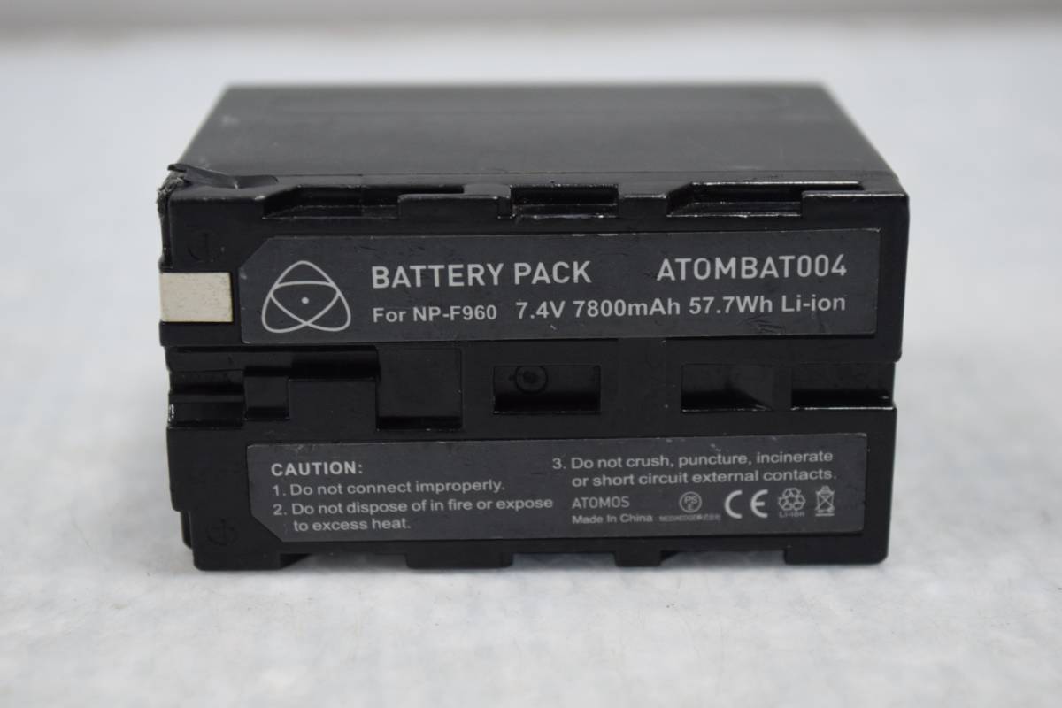 E3019 L SONY NP-F960 high capacity 7.4V 7800mAh interchangeable battery 