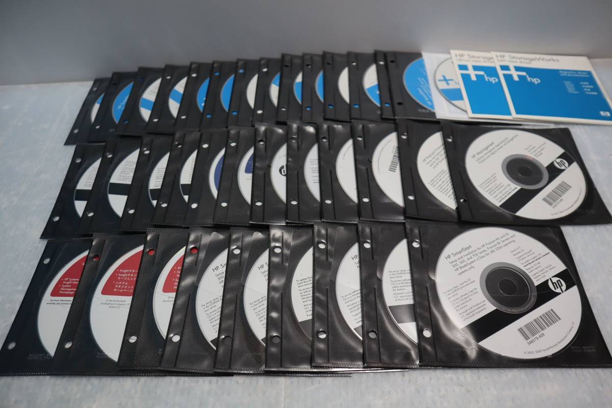 CB4090 K 【38枚セット】【新品】HP SmartStart for HP Pro ML & DL, Management CD, Dat tape, Ultrium tape いろいろまとめて