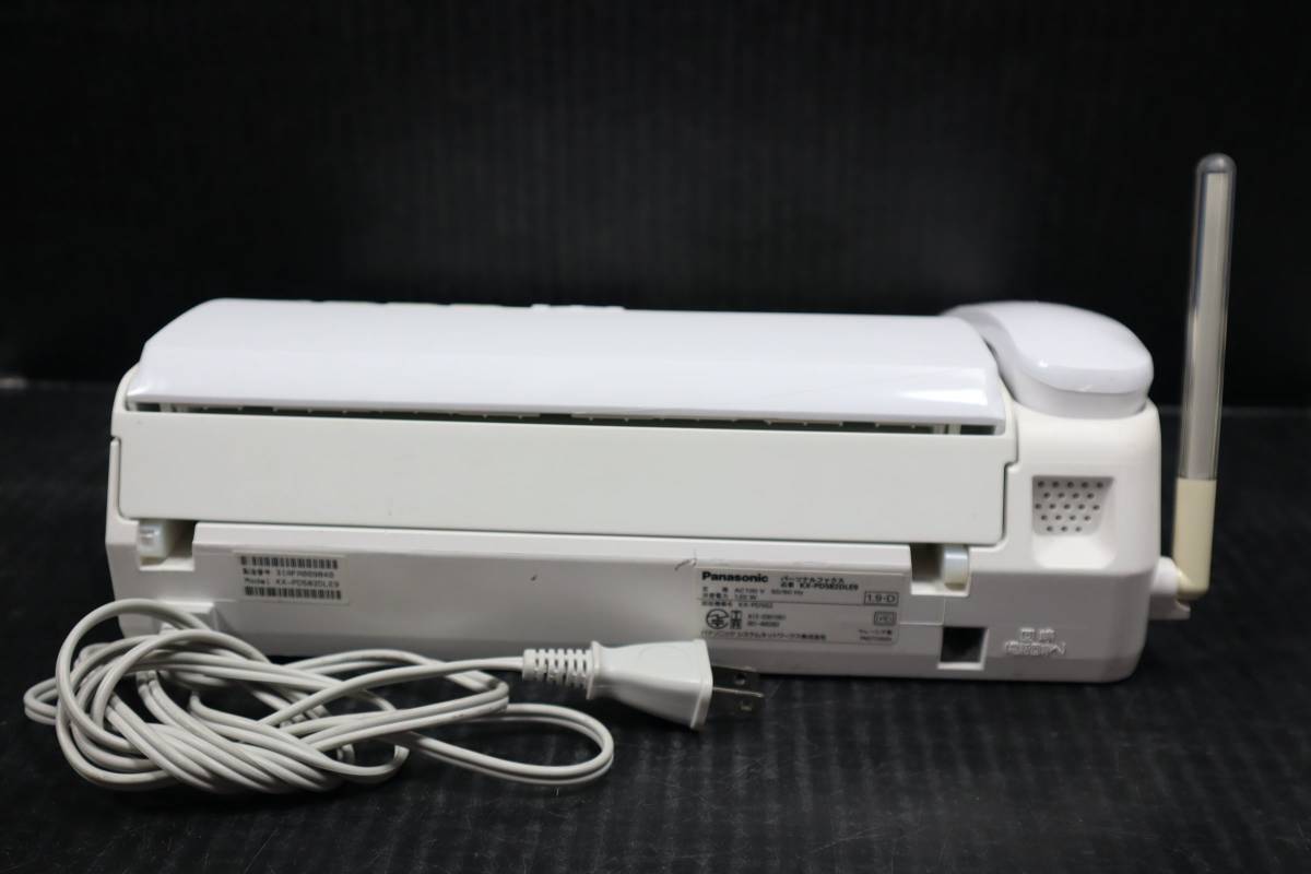 E0885　H　L 美品　Panasonic おたっくす FAX 電話機　親機KX-PD582DLE9 子機　KX-FKD504 バッテリー付き_画像4