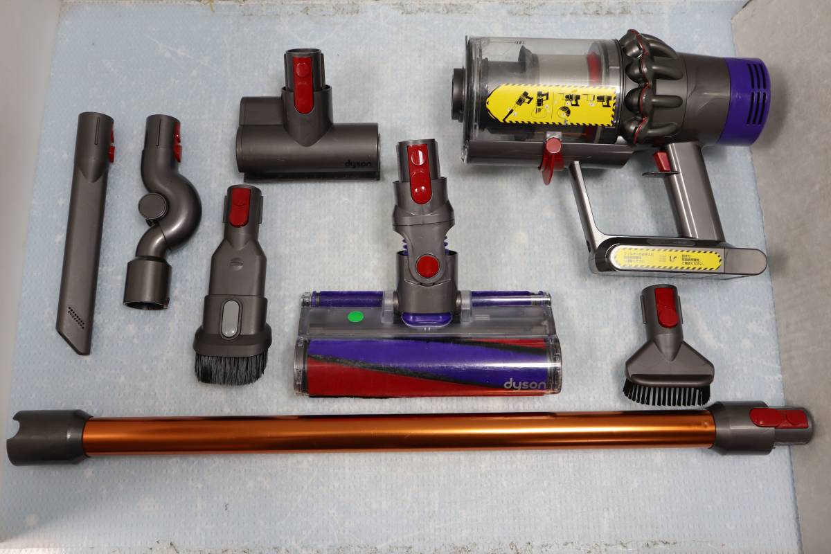 E3389 Y 中古品 dyson ダイソン SV12 サイクロンコードレスクリーナー 【アダプター付き】