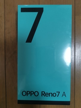 送料無料】 新品 未開封 OPPO Reno7 A SIMフリー ドリームブルー