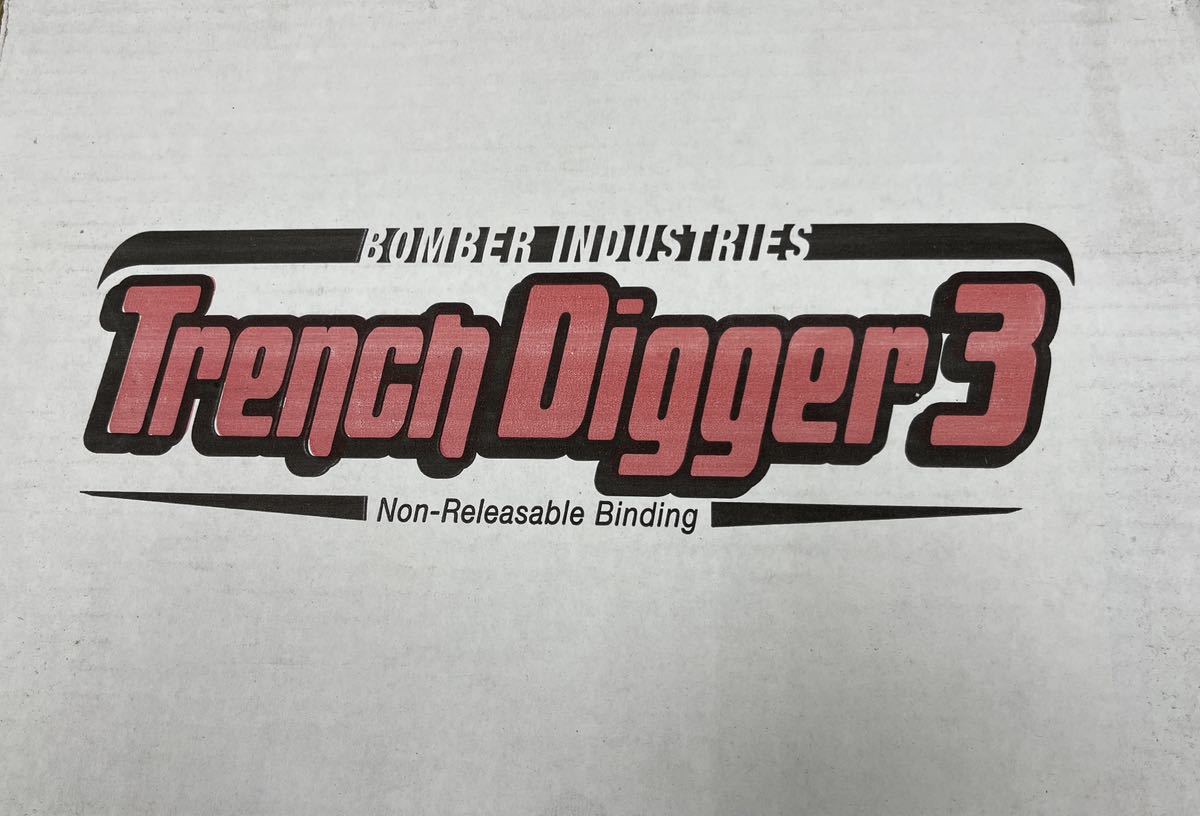 アルペンスノーボード　ビンディング　BOMBER TRENCH DIGGER3 standard Side Winder 未使用_画像2