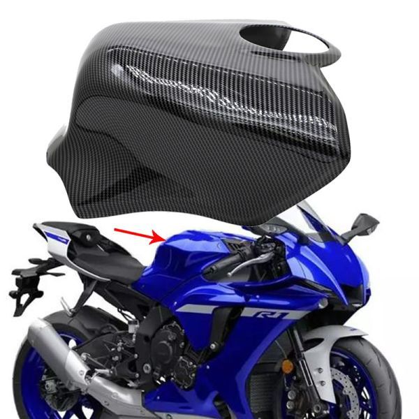 バイク用品 ガスタンクカバー タンクカバー カーボン　フェアリング ヤマハyzf R1 2015 2016 2017 2018_画像2