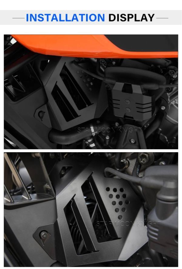 バイク用品 Harley ハーレー パンアメリカ 1250/S 2021-2022 サイド エンジンガード フェンダー カバー 保護 アルミ_画像4